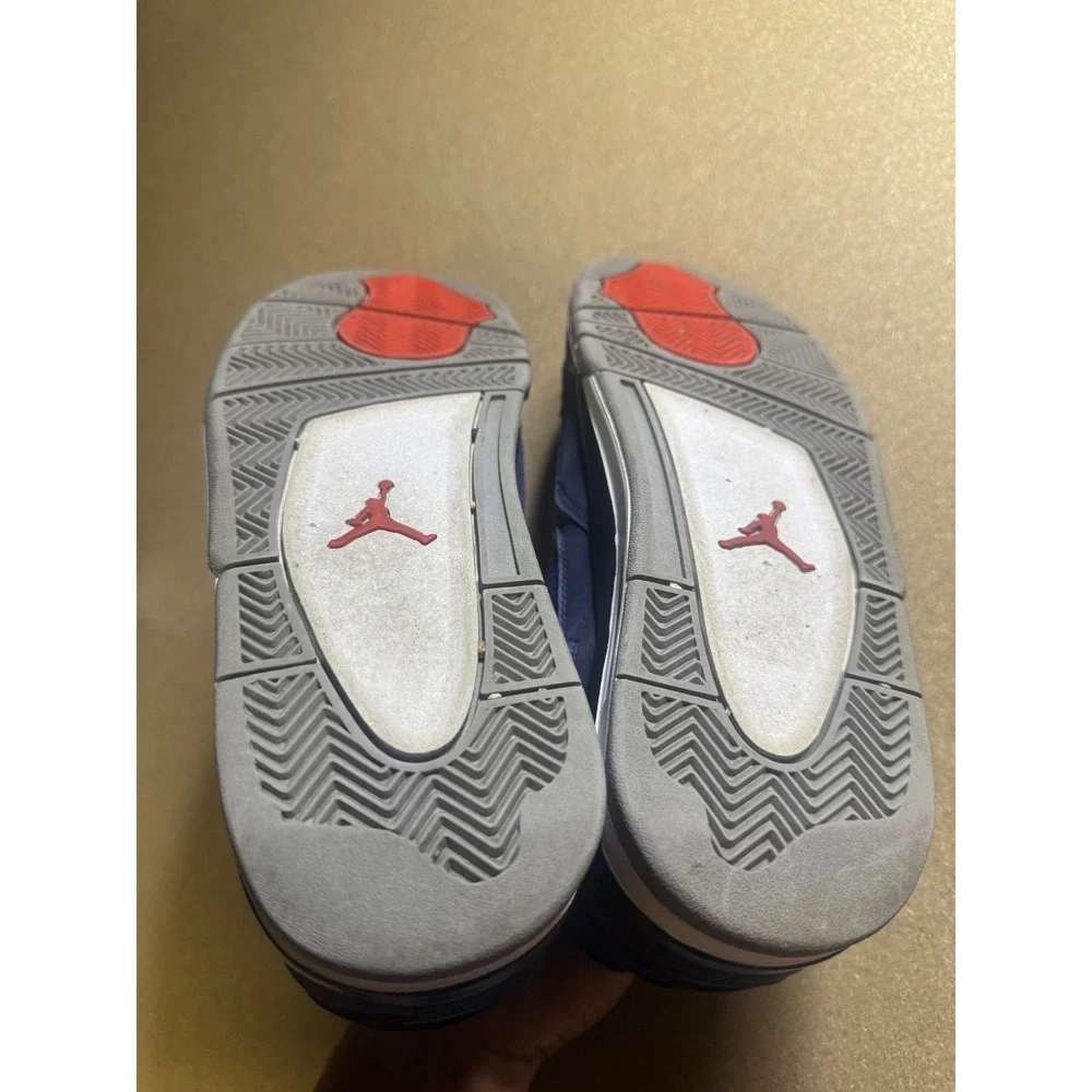 Jordan 4 Retro Winterized Loyal Blue Mens Sneakers CQ9597-401 Size‎ 10.5
